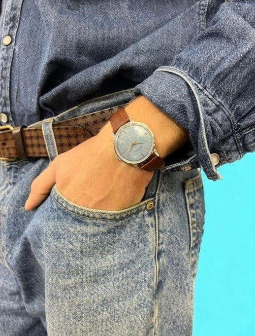 CHEZ MAMAN LA TERTIO FADED DENIM