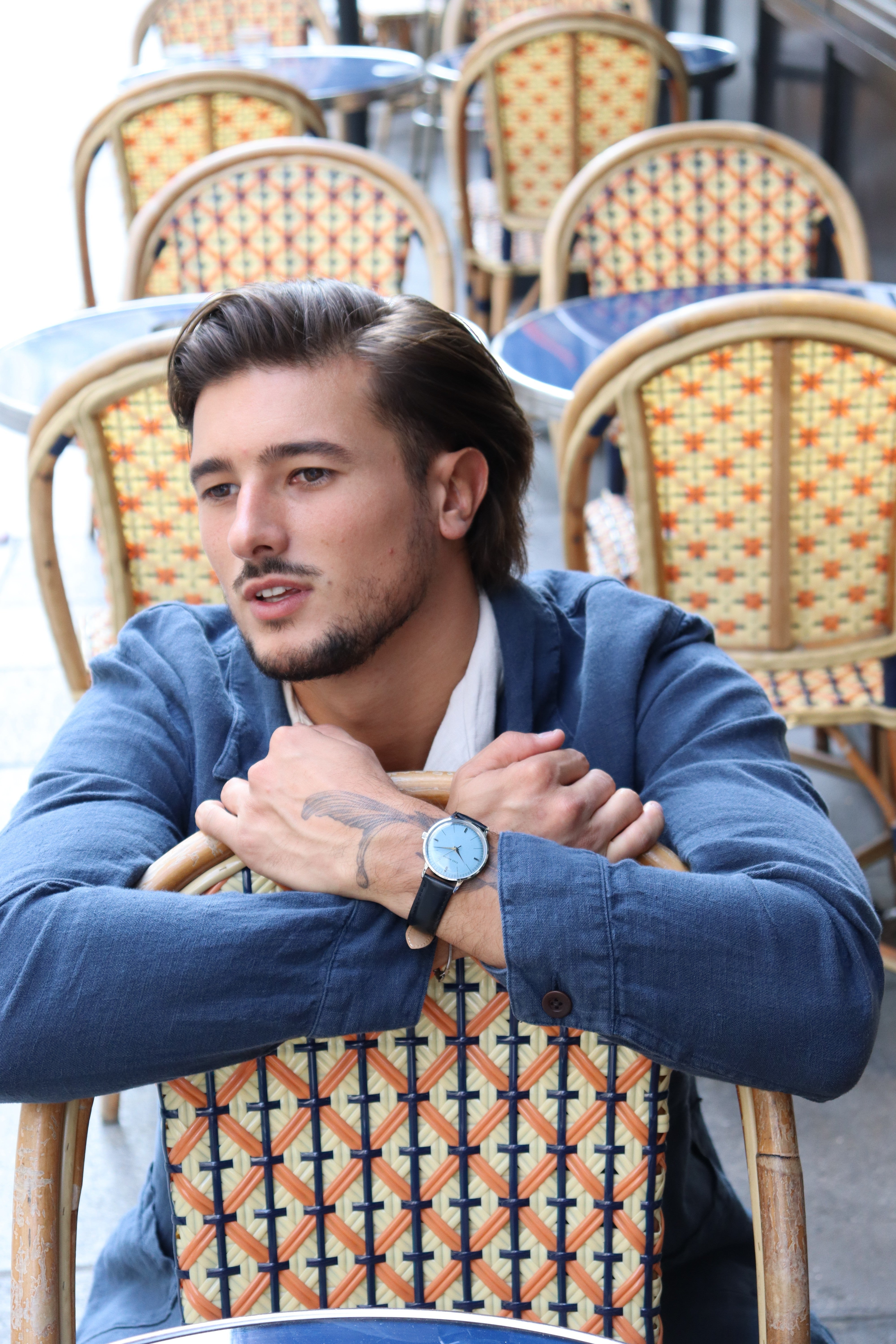 CHEZ MAMAN LA TERTIO FADED DENIM