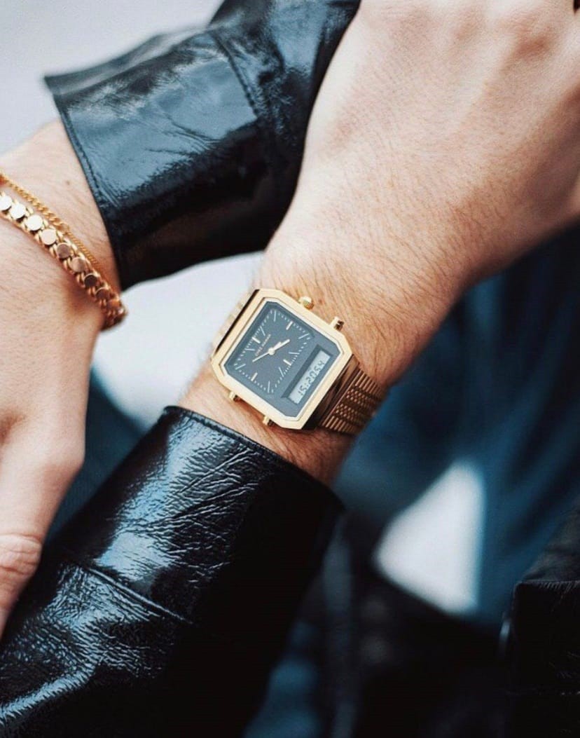 CHEZ MAMAN LA TWIN GOLD BLACK