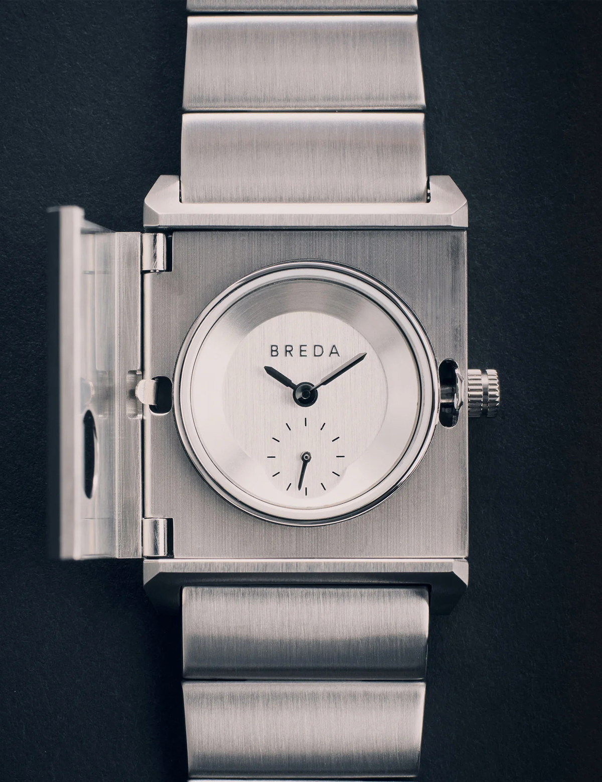 BREDA PULSE LOCKET SILVER