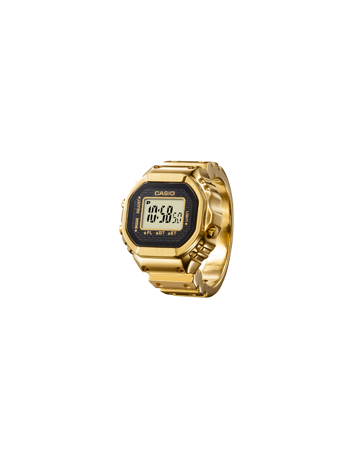 CASIO CRW-001G-9 RING WATCH GOLD LTD EDITION