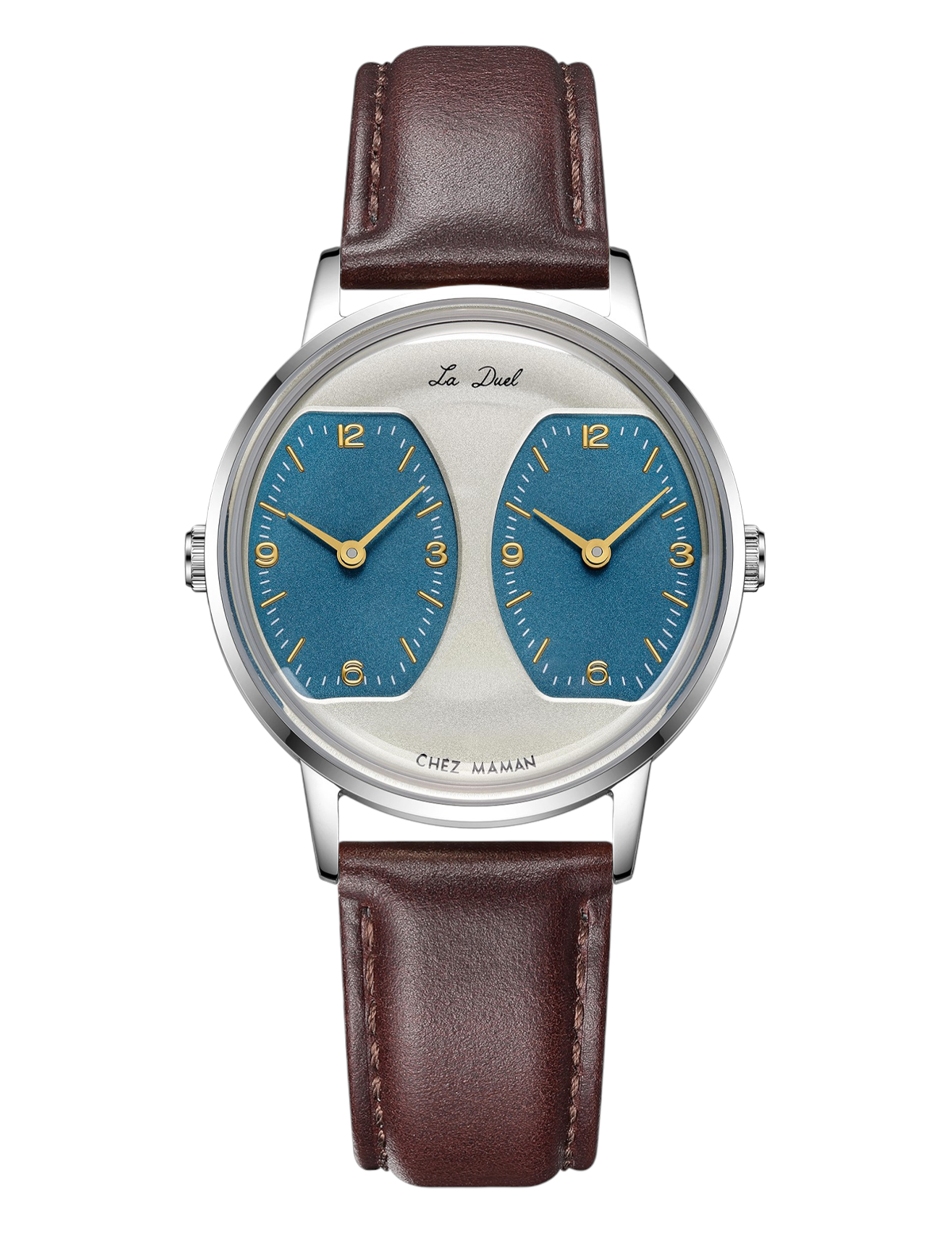 CHEZ MAMAN LA DUEL SILVER BLUE