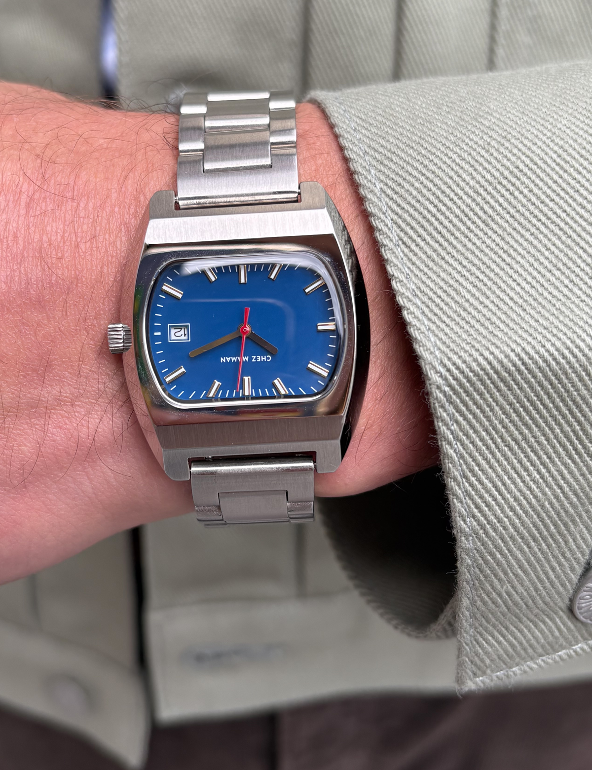 CHEZ MAMAN LA MAGNUM DENIM BLUE