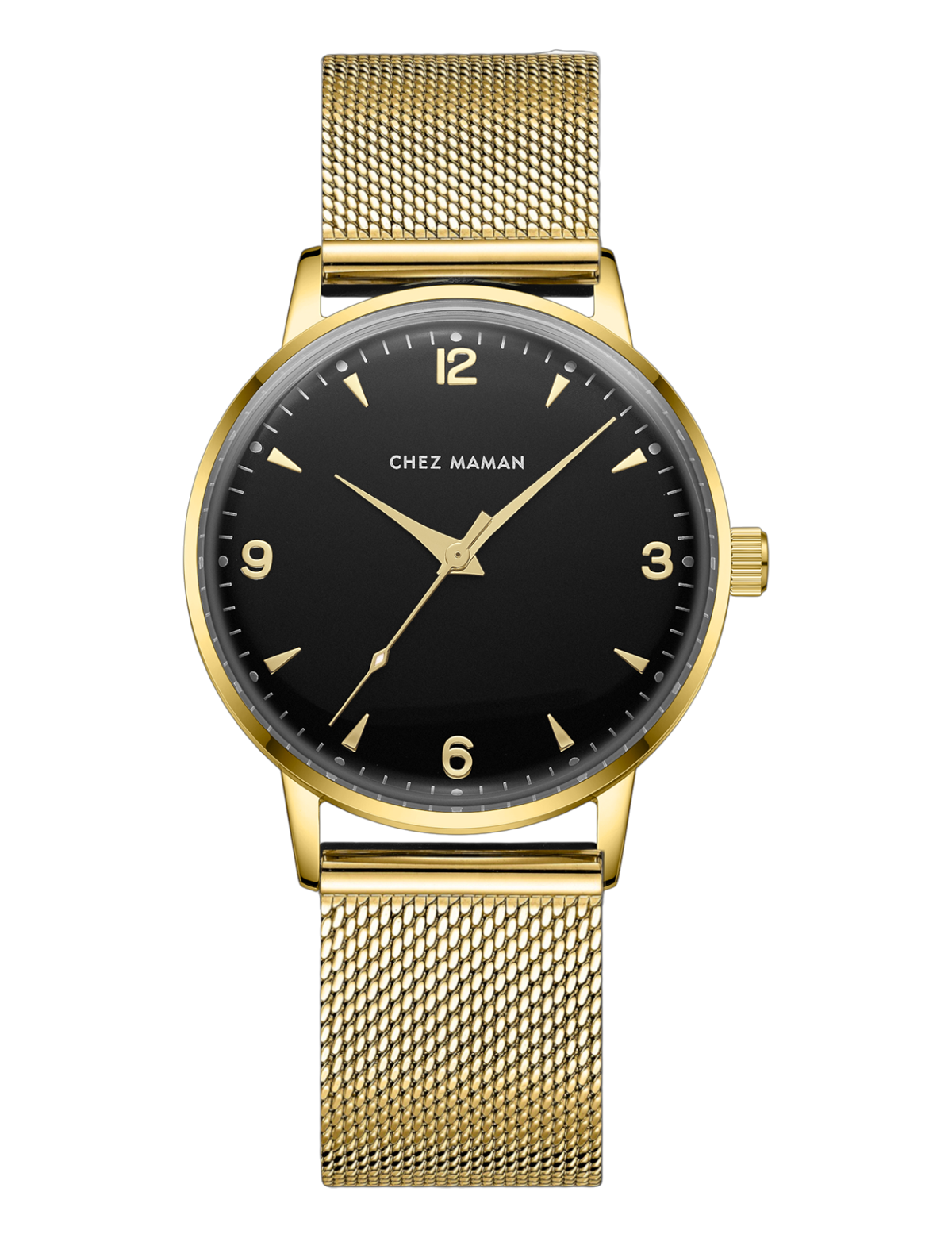 CHEZ MAMAN LA DEUZIO GOLD BLACK