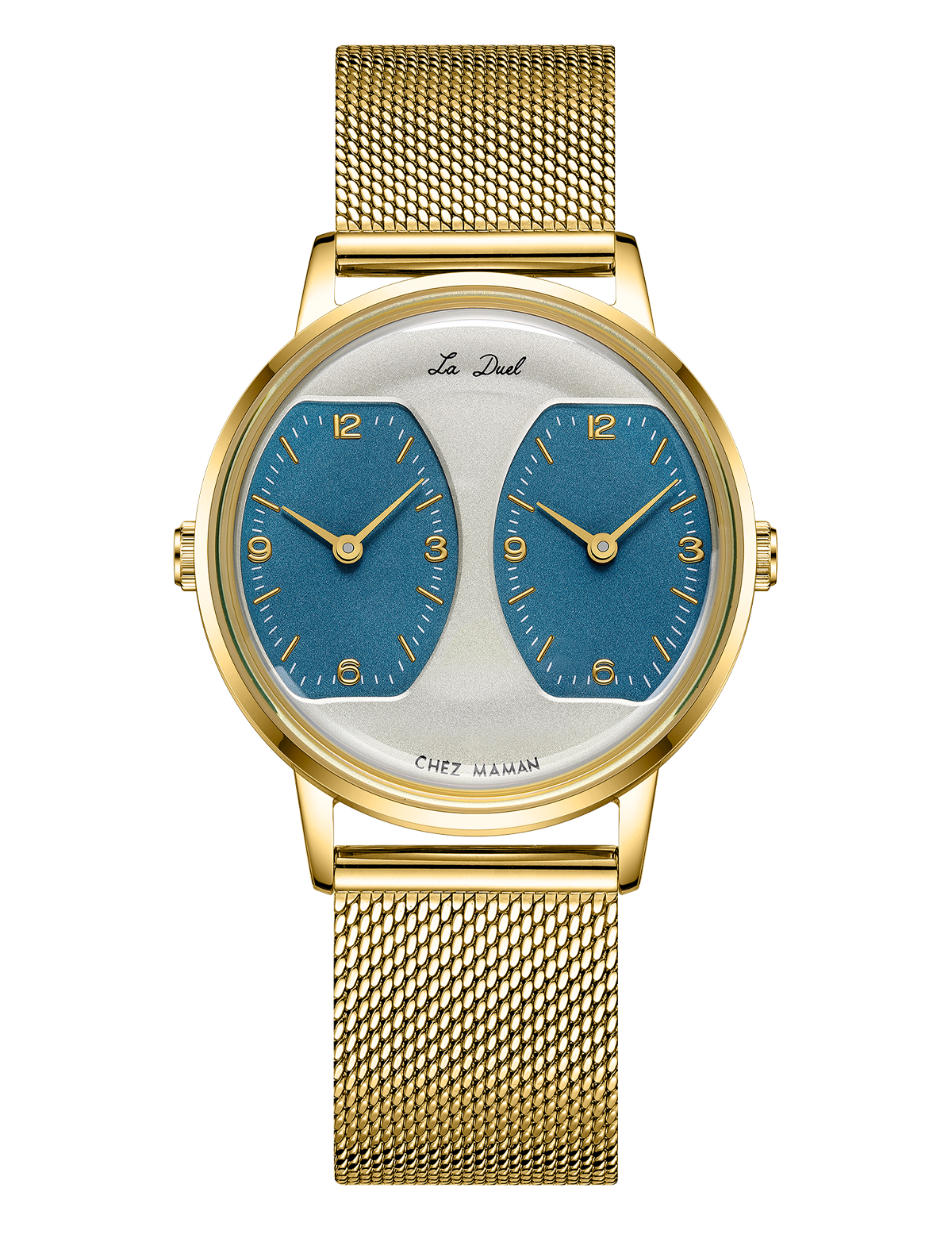 CHEZ MAMAN LA DUEL GOLD BLUE