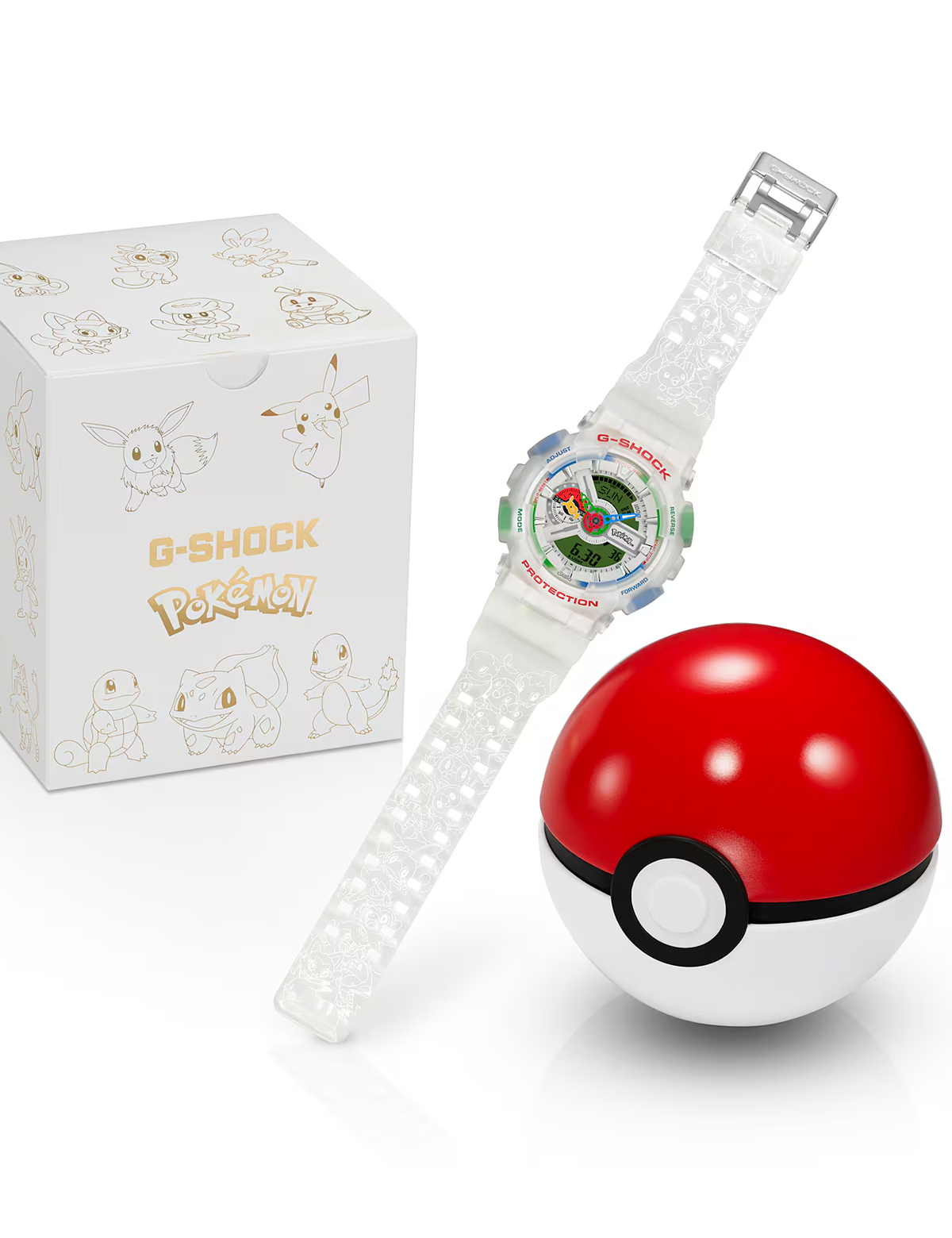 G-SHOCK X POKEMON LTD EDITION GA-110PKM-7A