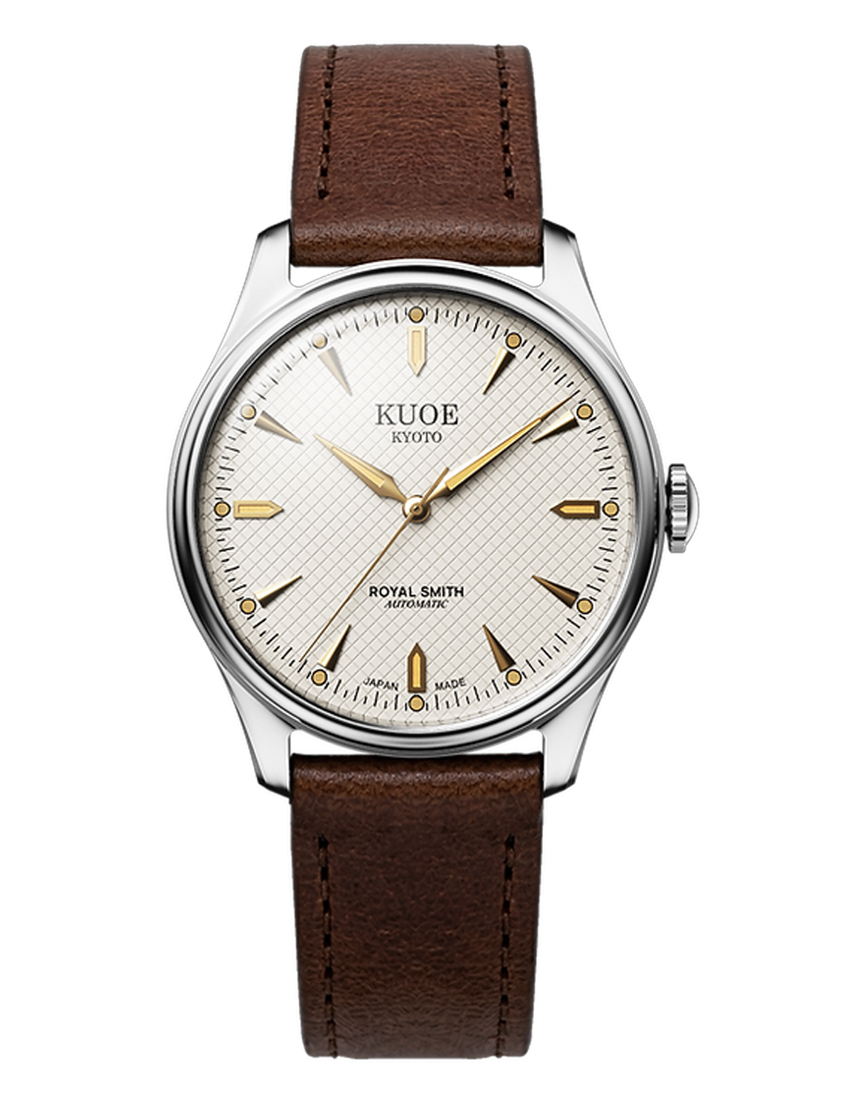 KUOE ROYAL SMITH 90-006 SILVER IVORY LARGE 39MM