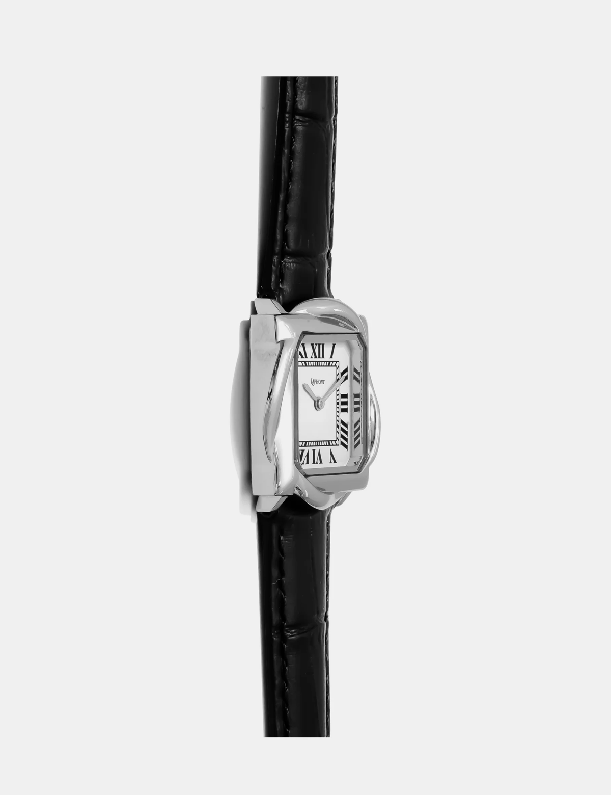 LAPHONT FLUERE SILVER BLACK STRAP