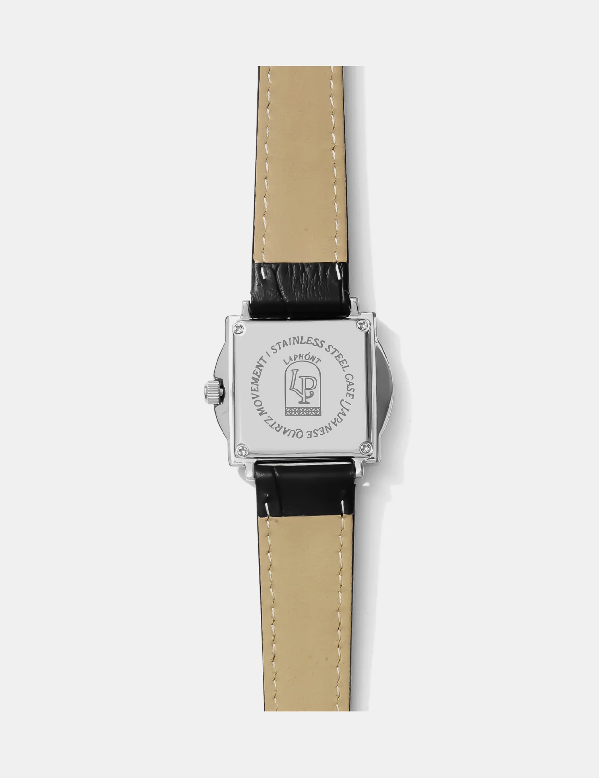 LAPHONT FLUERE SILVER BLACK STRAP