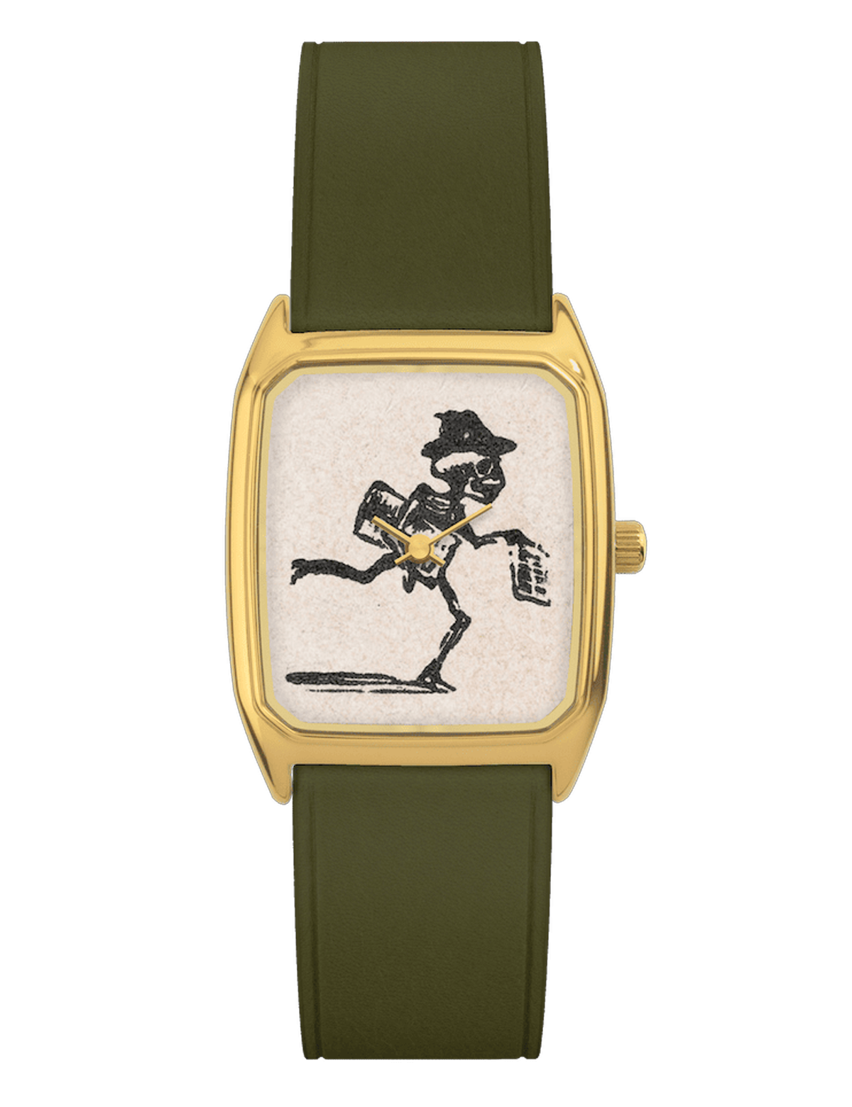 LAPS SAUVETTE CUIR VERT OLIVE