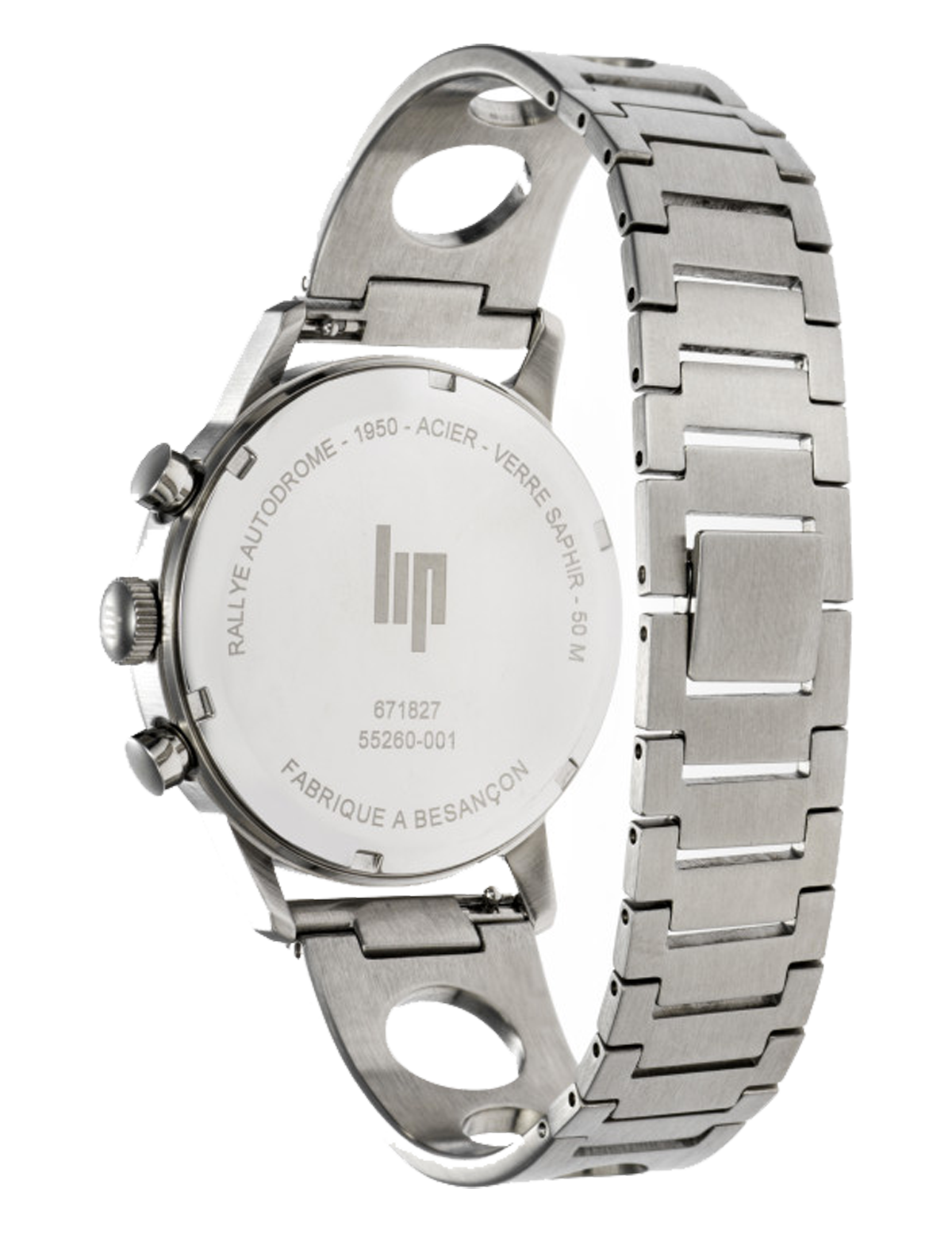 LIP RALLYE MECA QUARTZ CHRONOGRAPHE 40 MM 671827