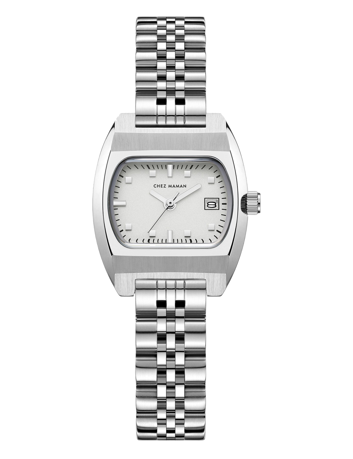 CHEZ MAMAN LA MINI MAGNUM SILVER CREAM 25MM