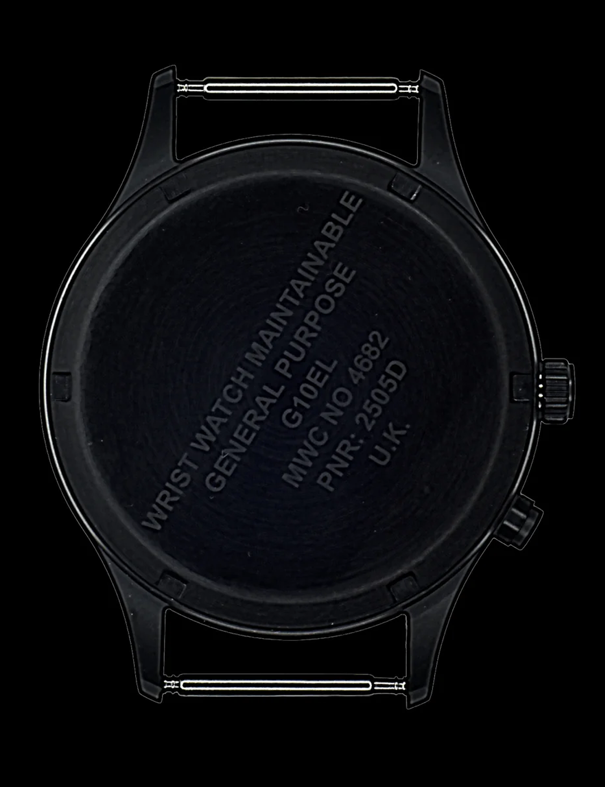 MWC G10EL GENERAL SERVICE WATCH WITH ELECTROLUMINESCENT (EL) BACKLIT DIAL