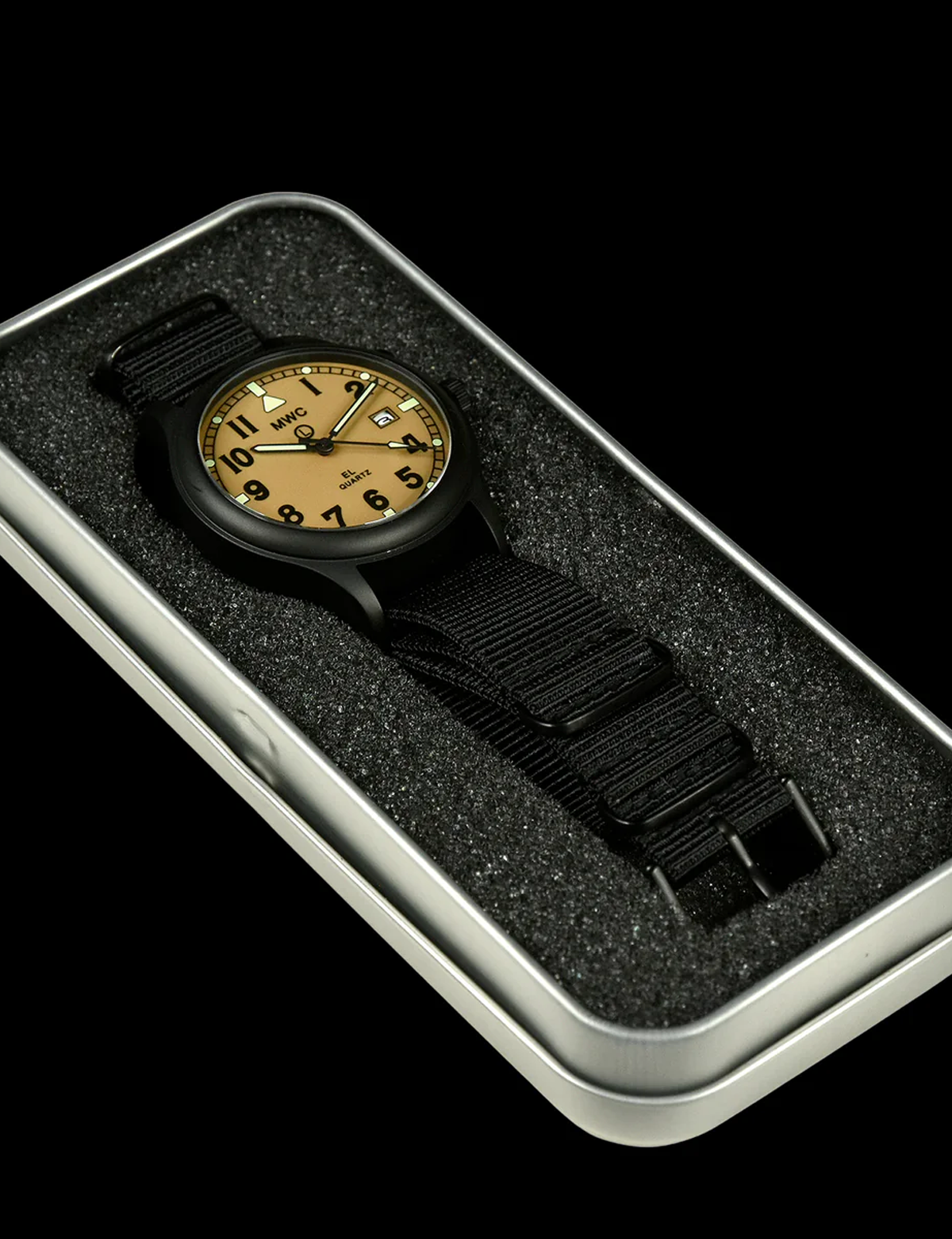 MWC G10EL GENERAL SERVICE WATCH WITH ELECTROLUMINESCENT (EL) BACKLIT DIAL