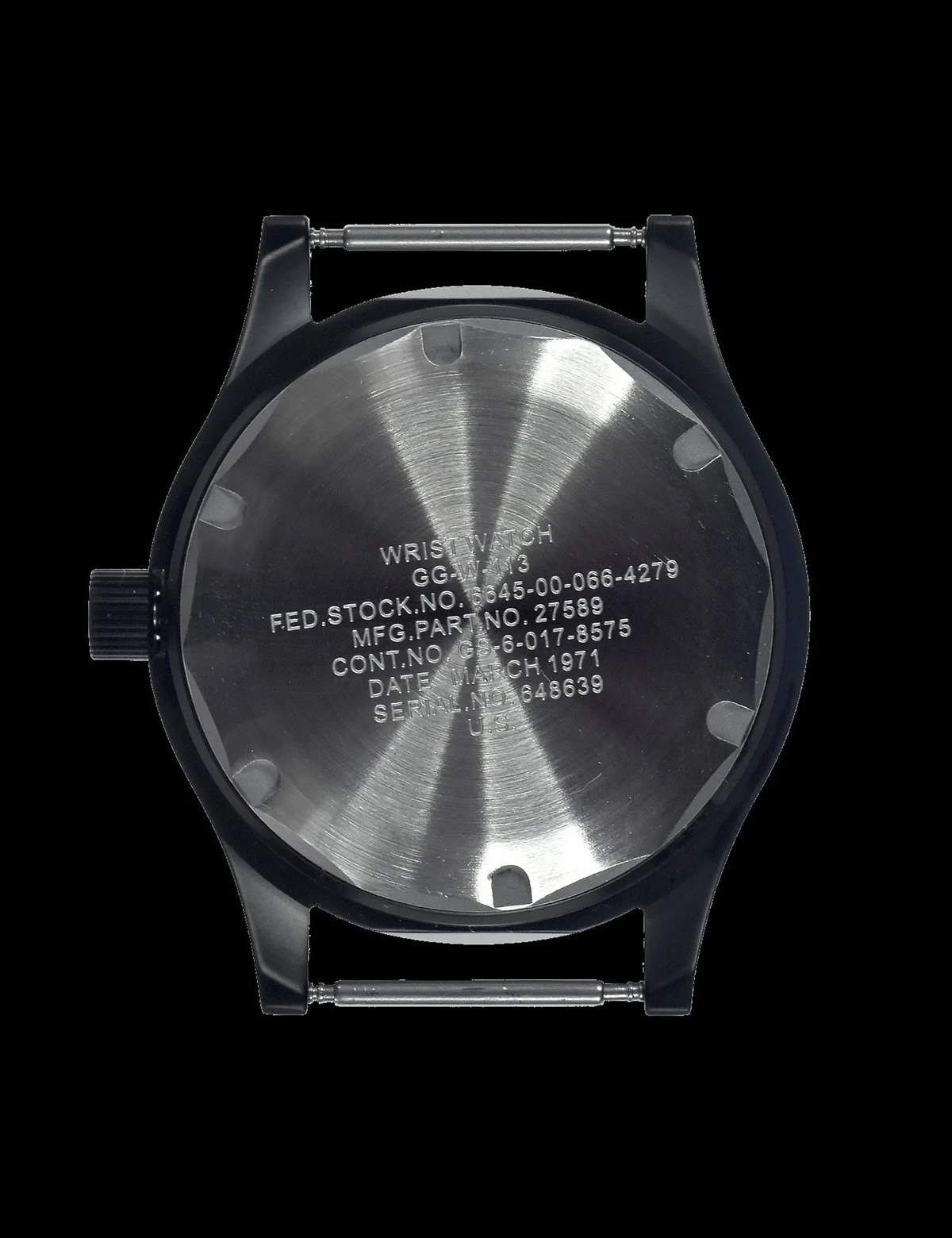 MWC GG-W-113 BLACK PVD VIETNAM WAR PATTERN WATCH AUTOMATIC