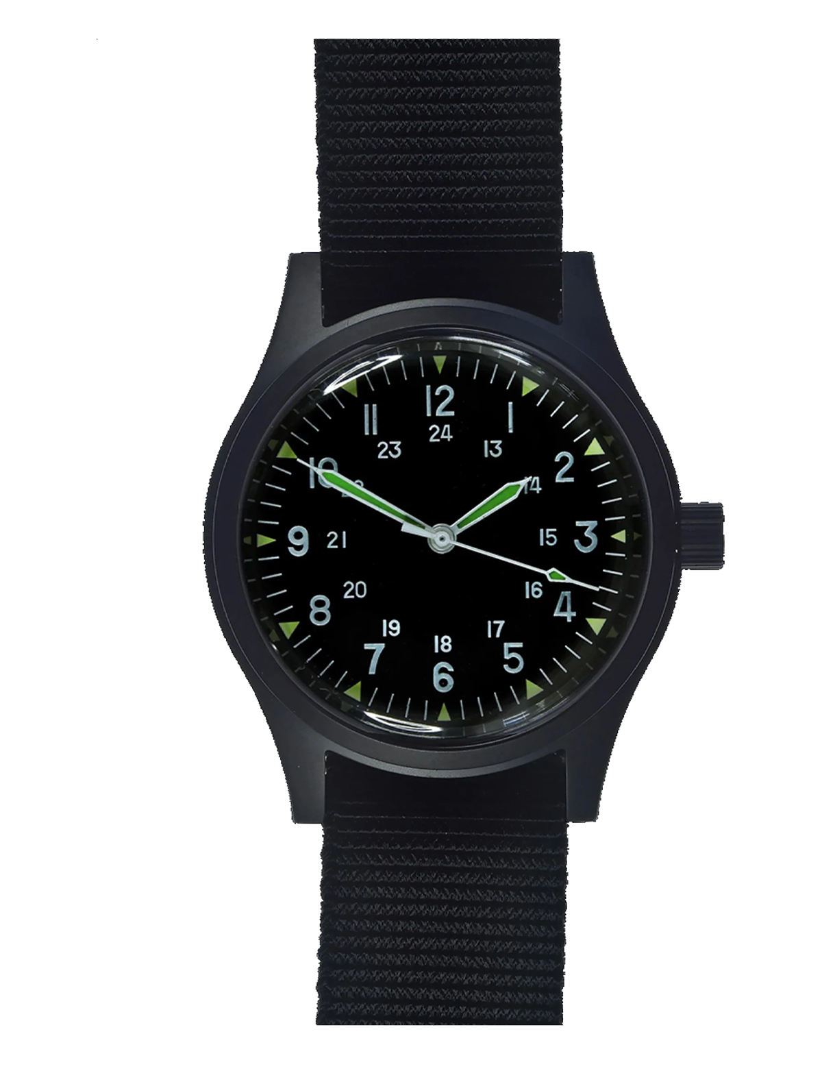 MWC GG-W-113 BLACK PVD VIETNAM WAR PATTERN WATCH AUTOMATIC