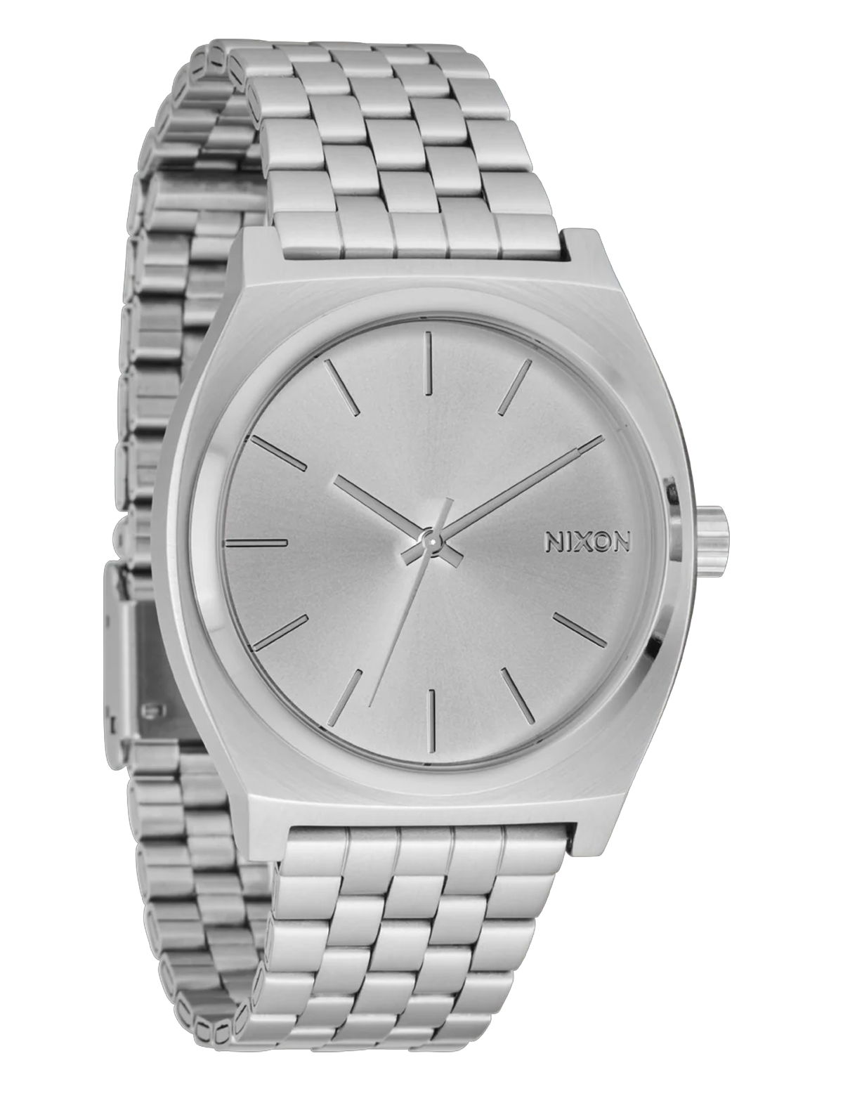 NIXON TIME TELLER ALL SILVER