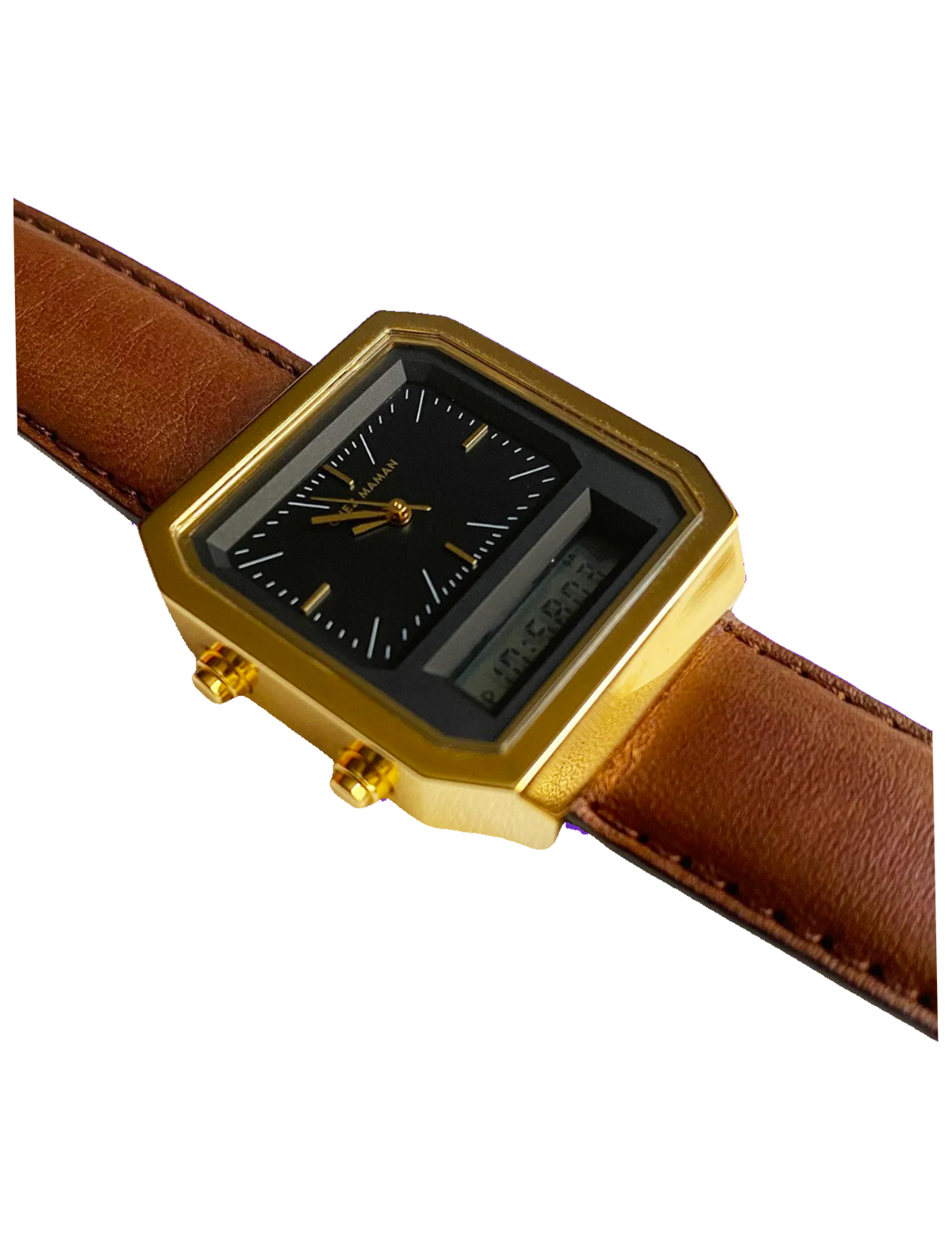 CHEZ MAMAN LA TWIN GOLD BLACK