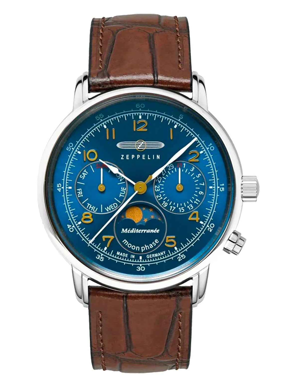 ZEPPELIN MEDITERRANE MOONPHASE 36MM 9637-3