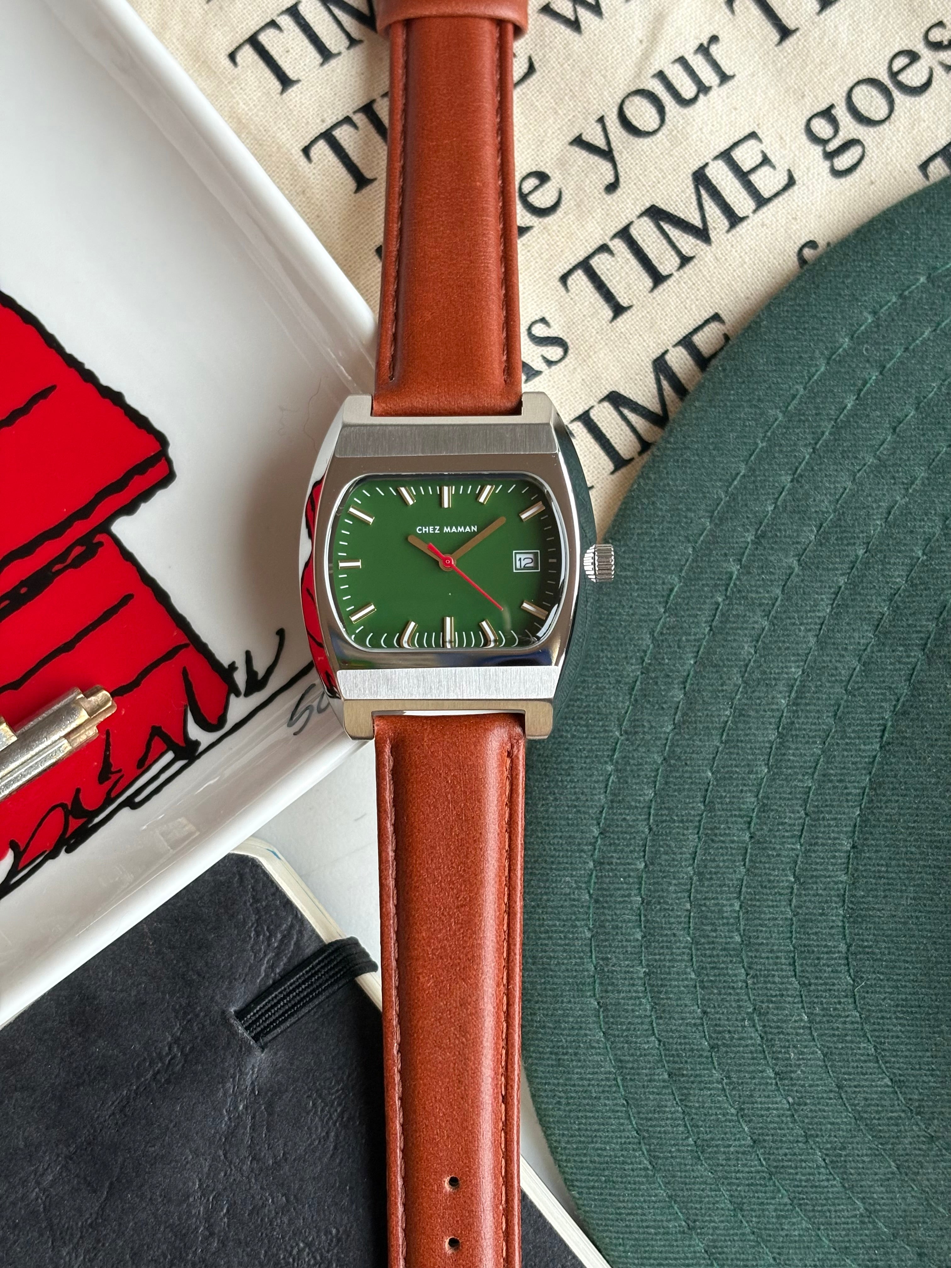 CHEZ MAMAN LA MAGNUM BASIL GREEN