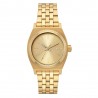 NIXON THE MEDIUM TIME TELLER ALL GOLD