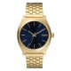 NIXON THE TIME TELLER ALL LIGHT GOLD / COBALT