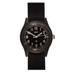 MWC MATT BLACK 1960's/70s PATTERN EUROPEAN MILITARY WATCH