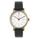 VOID WATCHES DATE V03D-GO/BL/WH GOLD WHITE BLACK