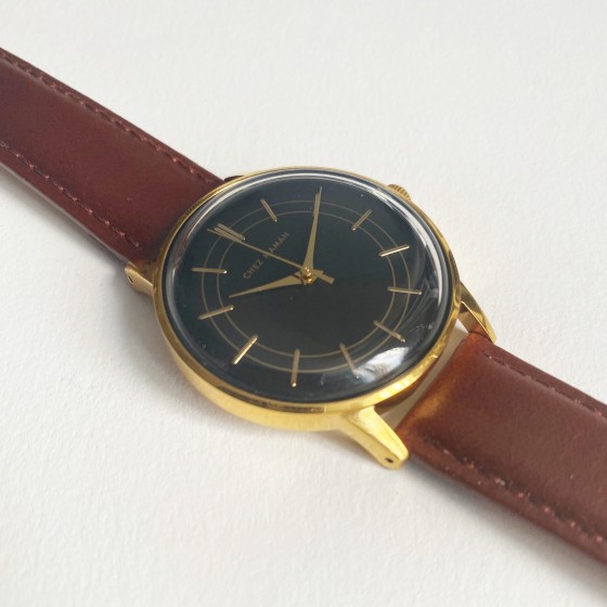 CHEZ MAMAN LA PRIMO CREAM / BLACK LEATHER