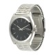 NIXON TIME TELLER SILVER BLACK