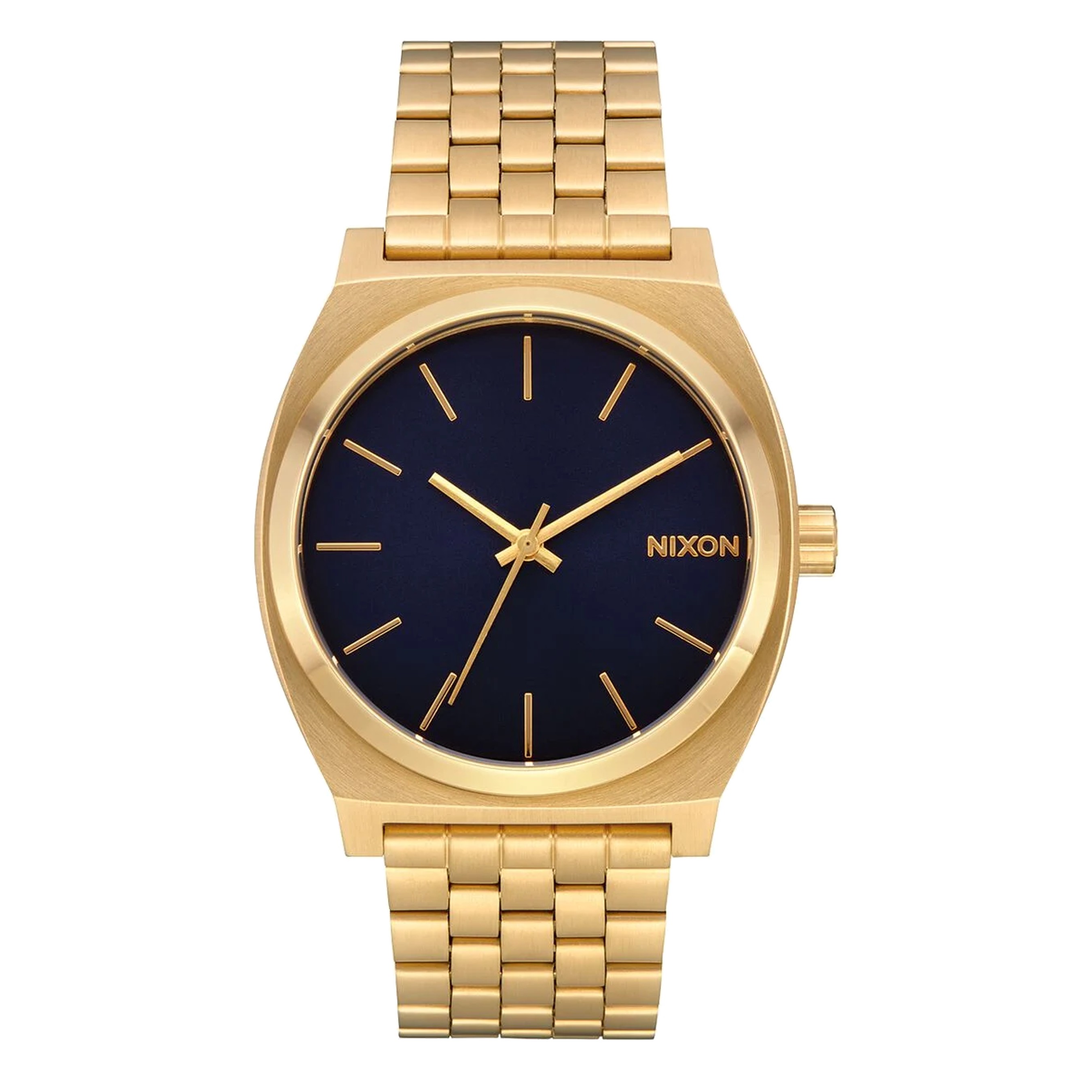 Nixon time teller silver on sale gold