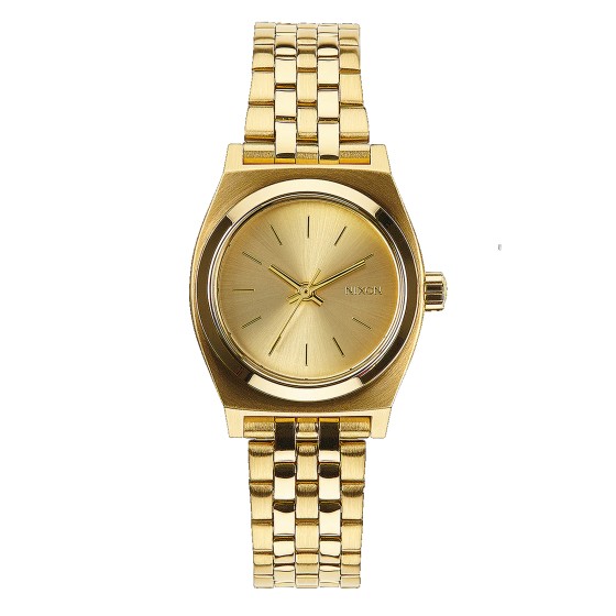 NIXON SMALL TIME TELLER ALL GOLD A3991502