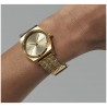 NIXON MEDIUM TIME TELLER LIGHT GOLD VINTAGE WHITE