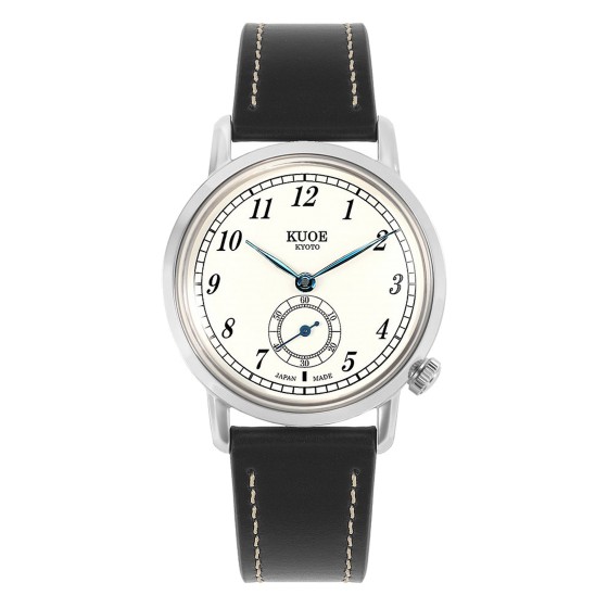 KUOE OLD SMITH 90-007 AUTOMATIQUE SILVER CREAM BLUE - CHEZ MAMAN MONTRES