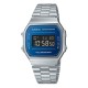 CASIO A168WEM-2BEF SILVER BLUE MIRROR