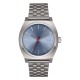 NIXON TIME TELLER LIGHT GUNMETAL DUSTY BLUE A0455160