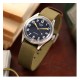 KUOE OLD SMITH 90-002 BLACK AUTOMATIC DATE VERSION