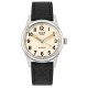 KUOE OLD SMITH 90-002 BLACK AUTOMATIC WATCH WITH STAINLESS STRAP