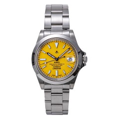 NAVAL WATCH PRODUCED BY LOWERCASE FRXA015 YELLOW