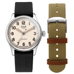  Nylon strap (Black and Khaki)