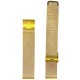 Bracelet 18 mm Milanaise Gold