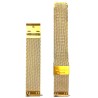 Bracelet 18 mm Milanaise Gold