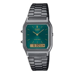 CASIO AQ230EGG-3A GUNMETAL GREEN