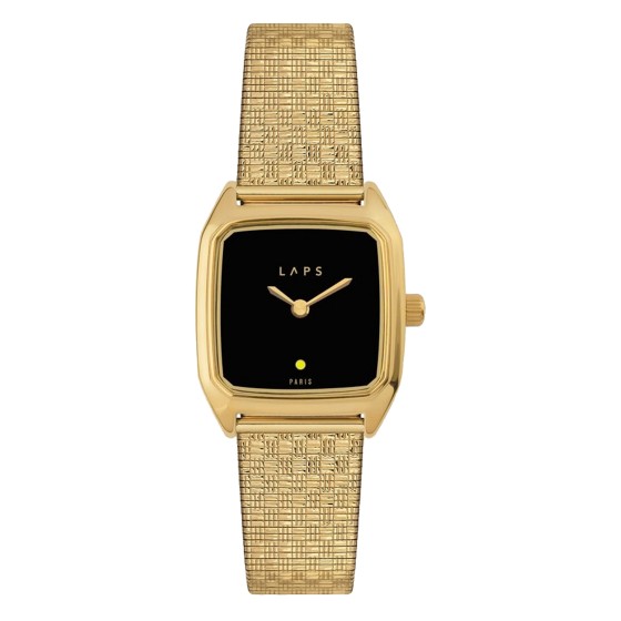 LAPS PRIMA ORIA BLACK BRACELET METAL DAMIER