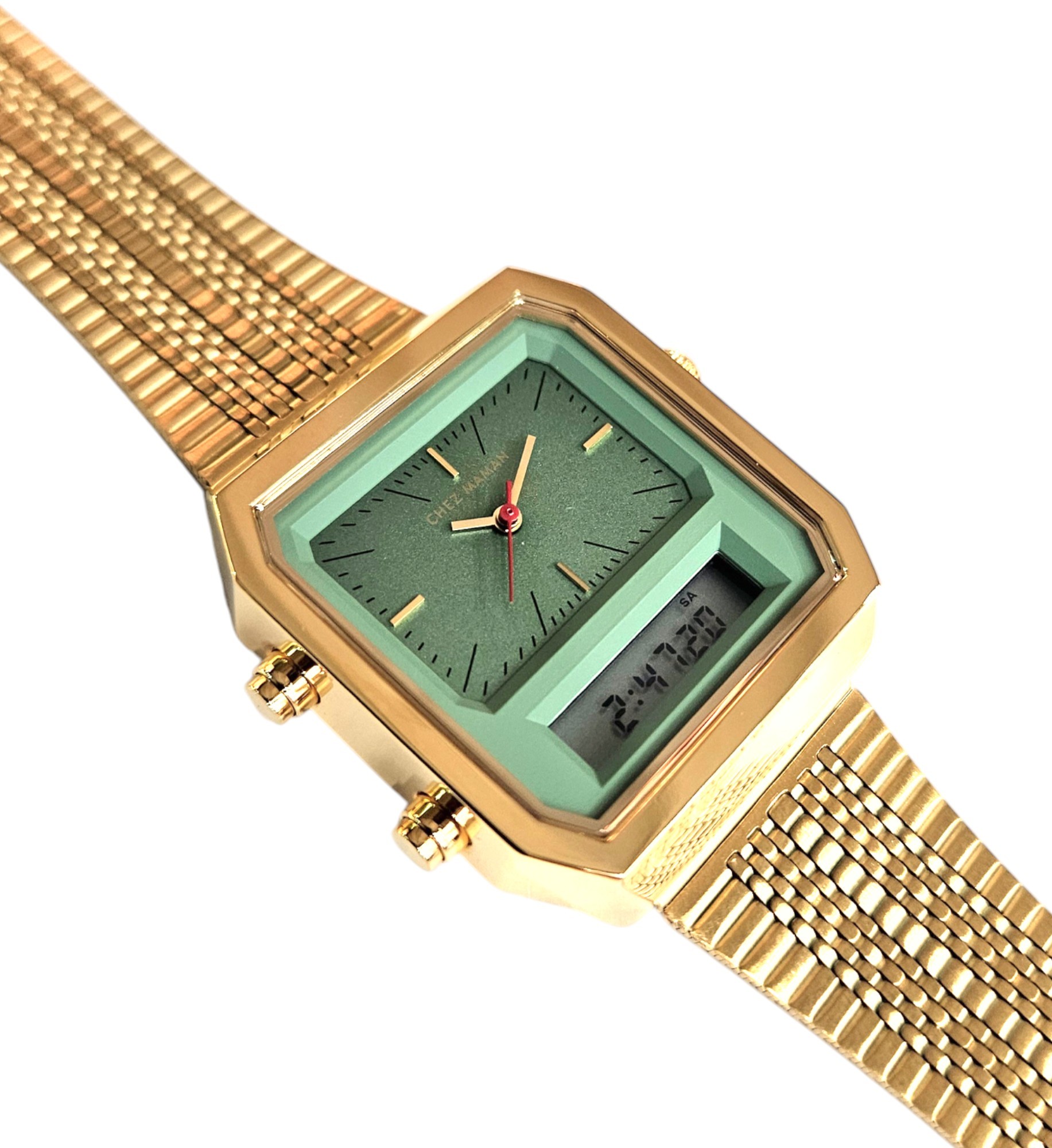 CHEZ MAMAN LA TWIN GOLD ALMOND - CHEZ MAMAN MONTRES