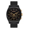 NIXON TIME TELLER CHRONO BLACK BLACK GOLD A9725326