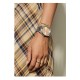 NIXON TIME TELLER SOLAR SILVER SALMON