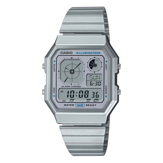 CASIO A130WE-7AEF SILVER SILVER