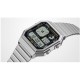CASIO A130WE-1AEF SILVER BLACK