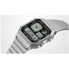 CASIO A130WE-1AEF SILVER BLACK